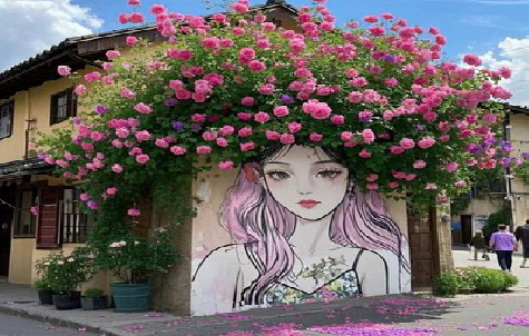 获嘉怎么设计网红打卡墙绘