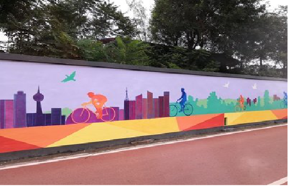 获嘉墙体彩绘-围墙