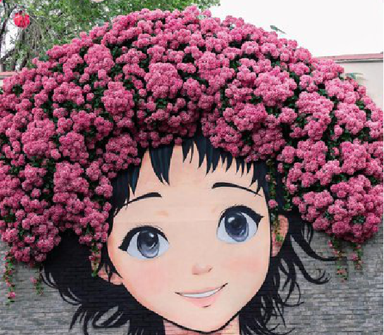 获嘉墙体彩绘-网红墙打卡