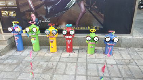 获嘉商业区彩绘