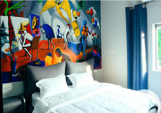 获嘉对于酒店的墙体彩绘而言更注重哪些方面？