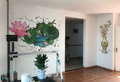 获嘉墙体彩绘相比墙纸的优势。