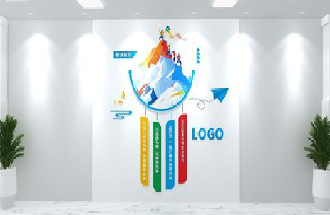 获嘉公司企业形象墙的工艺材料有哪些？