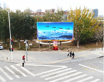 获嘉户外大屏广告投放要点。