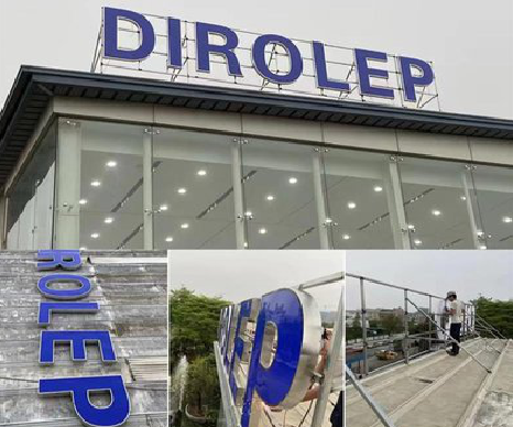 获嘉楼顶发光字安装的注意事项。